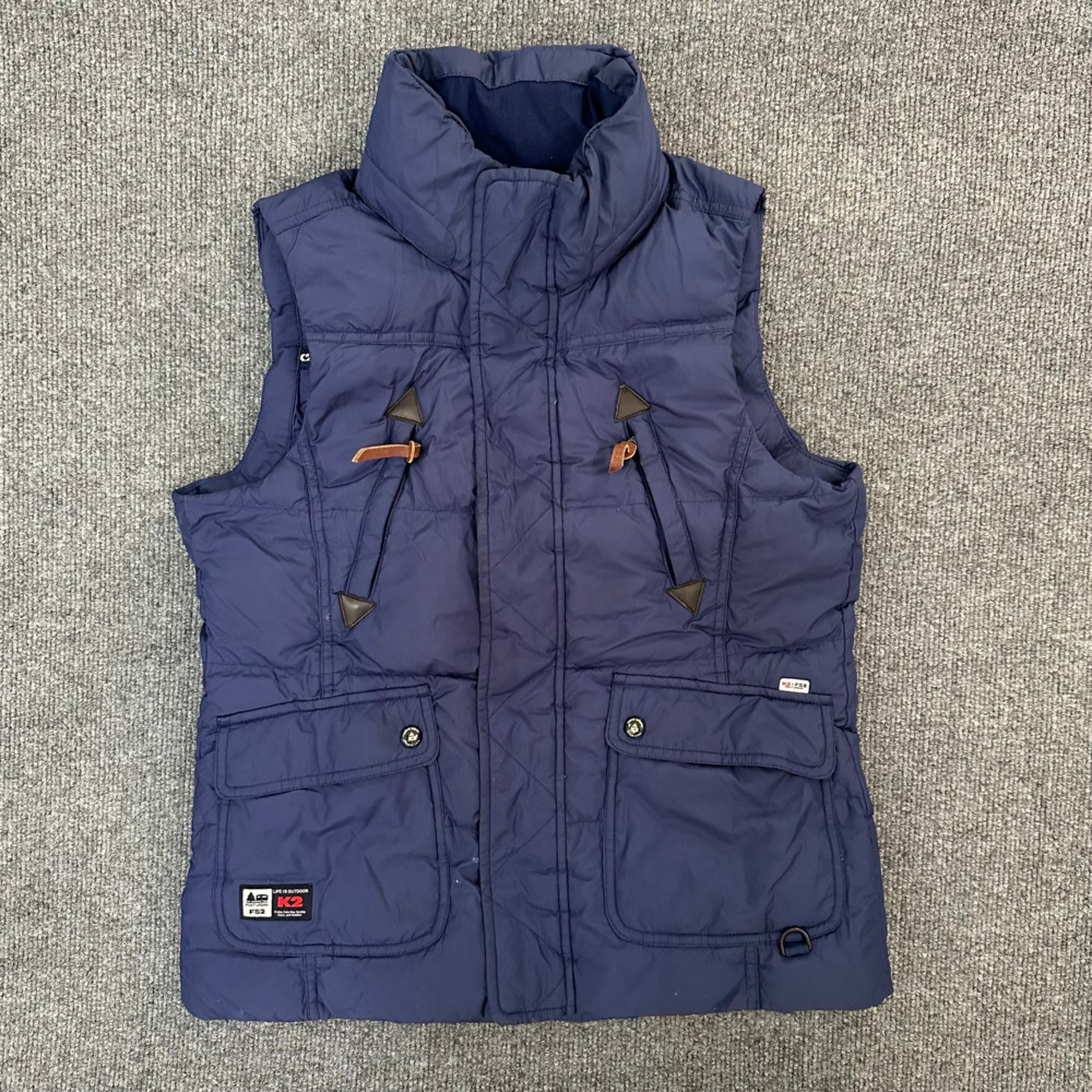 K2 FS2 Women's Post Urban Down Fill Puffer Vest Retro Vtg Inspired Gorpcore 90/S